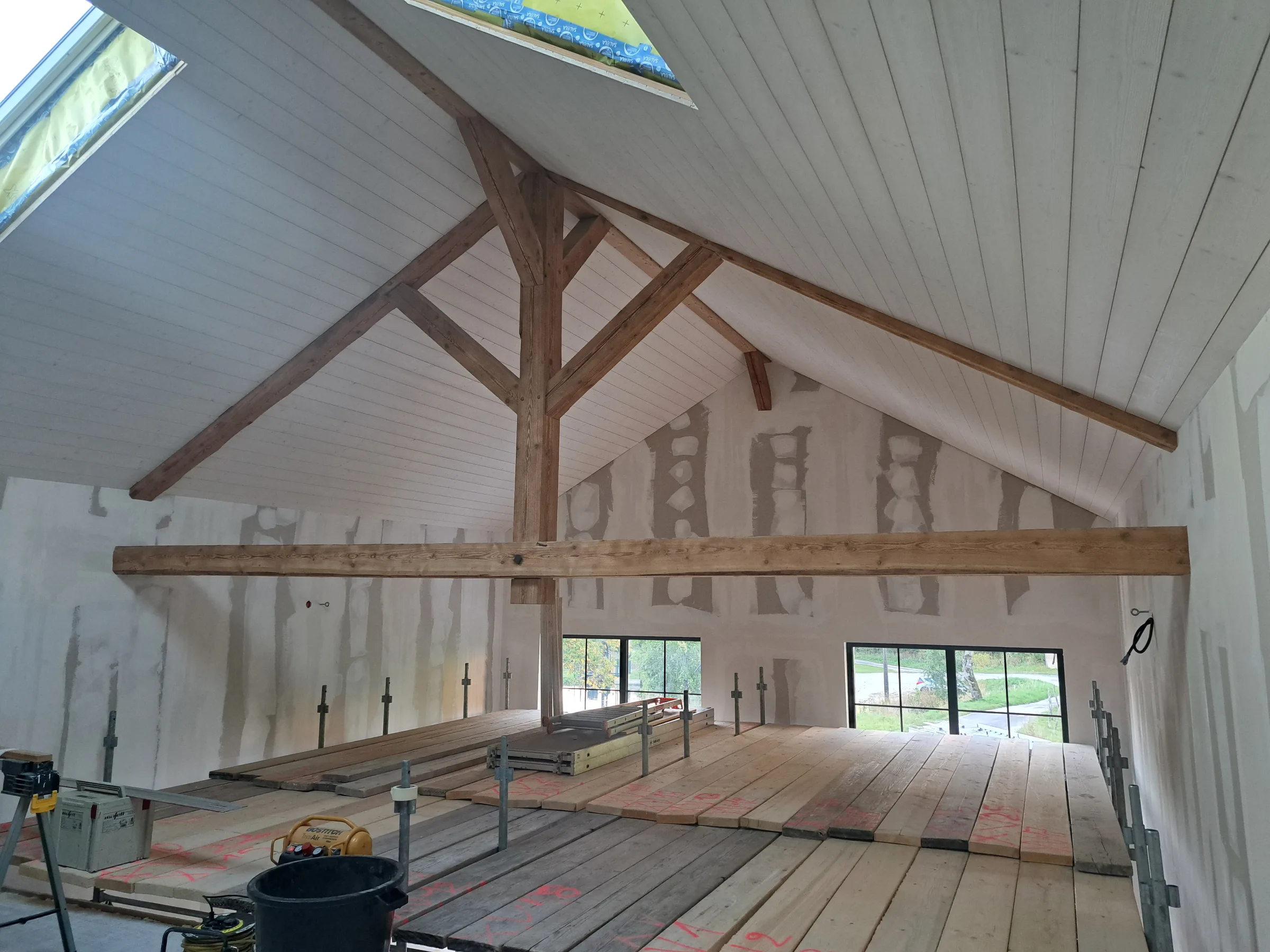 Rénovation d'une bâtisse ancienne dans le Haut-Doubs